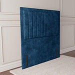 Hamilton Floor Standing Headboard - Blue Coniston