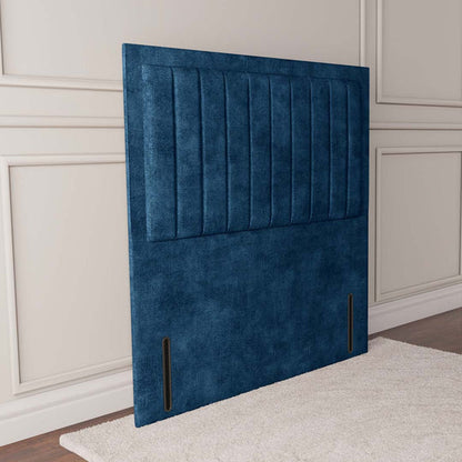 Hamilton Floor Standing Headboard - Blue Coniston