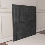 Hamilton Floor Standing Headboard - Charcoal Coniston