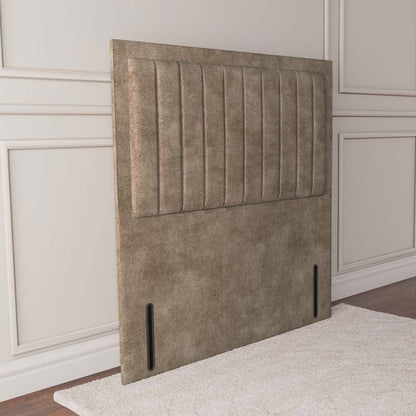 Hamilton Floor Standing Headboard - Mink Coniston