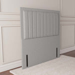 Hamilton Floor Standing Headboard - Silver Linoso