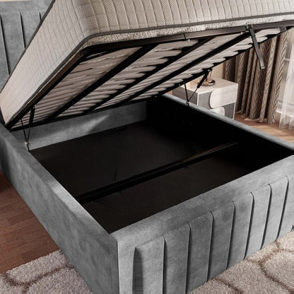 Hamilton Upholstered Ottoman Bed - Armour Coniston