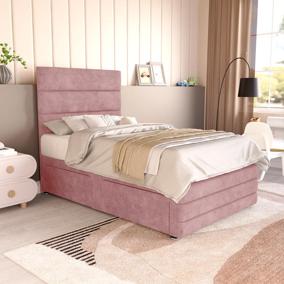 Havana Kids Divan Bed - Pink Coniston