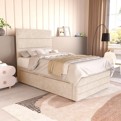 Havana Kids Divan Bed - Cream Naples