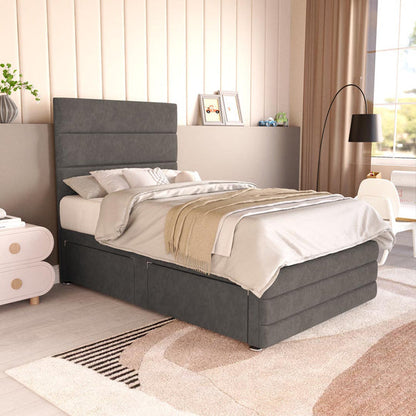 Havana Kids Divan Bed - Slate Grey Naples