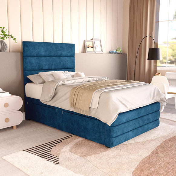 Havana Kids Divan Bed - Blue Coniston