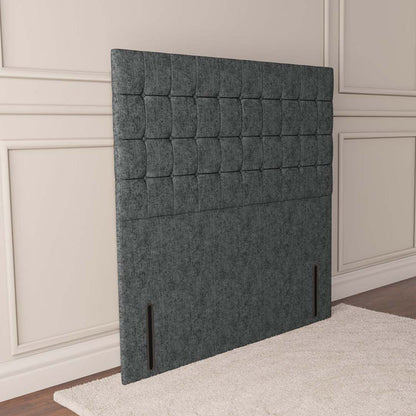 Kingston Floor Standing Headboard - Charcoal Chenille
