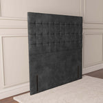 Kingston Floor Standing Headboard - Charcoal Coniston