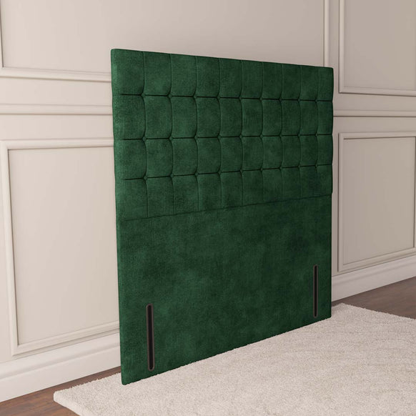 Kingston Floor Standing Headboard - Emerald Coniston