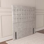 Kingston Floor Standing Headboard - Seal Grey Naples