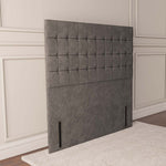 Kingston Floor Standing Headboard - Slate Grey Naples