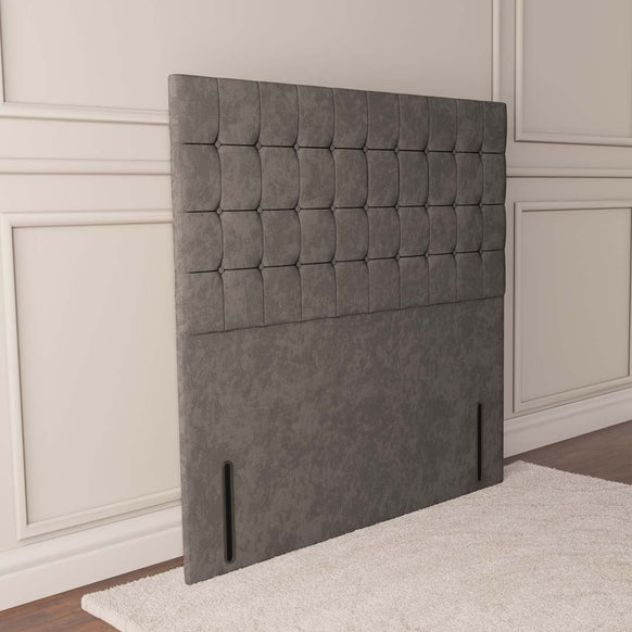Kingston Floor Standing Headboard - Slate Grey Naples
