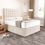 Kingston Divan Bed - Cream Naples