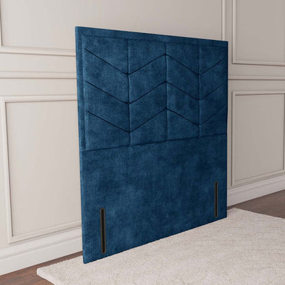 Lancaster Floor Standing Headboard - Blue Coniston