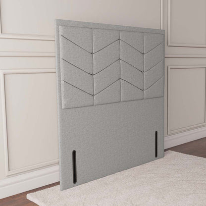 Lancaster Floor Standing Headboard - Silver Linoso