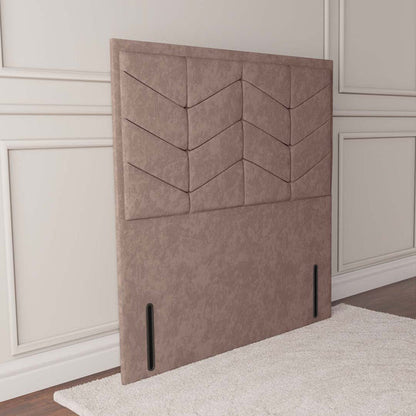 Lancaster Floor Standing Headboard - Mauve Naples