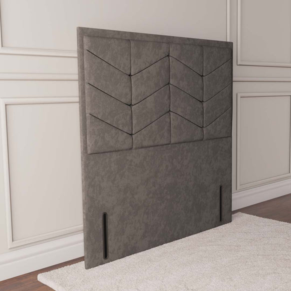 Lancaster Floor Standing Headboard - Slate Grey Naples