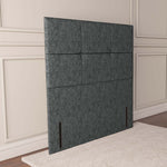 Lima Floor Standing Headboard - Charcoal Chenille