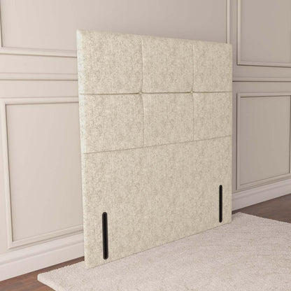 Lima Floor Standing Headboard - Cream Chenille