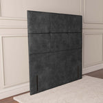 Lima Floor Standing Headboard - Charcoal Coniston