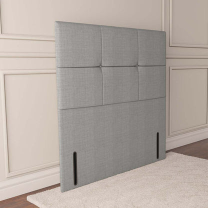Lima Floor Standing Headboard - Silver Linoso