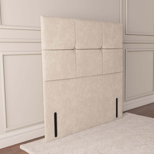 Lima Floor Standing Headboard - Cream Naples