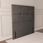 Lima Floor Standing Headboard - Slate Grey Naples