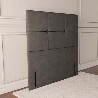 Lima Floor Standing Headboard - Slate Grey Naples