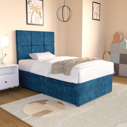 Lima Kids Divan Bed - Blue Coniston