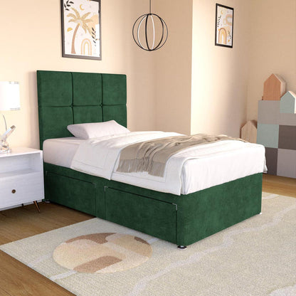 Lima Kids Divan Bed - Emerald Coniston