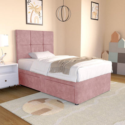 Lima Kids Divan Bed - Pink Coniston