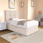 Lima Kids Divan Bed - Cream Naples