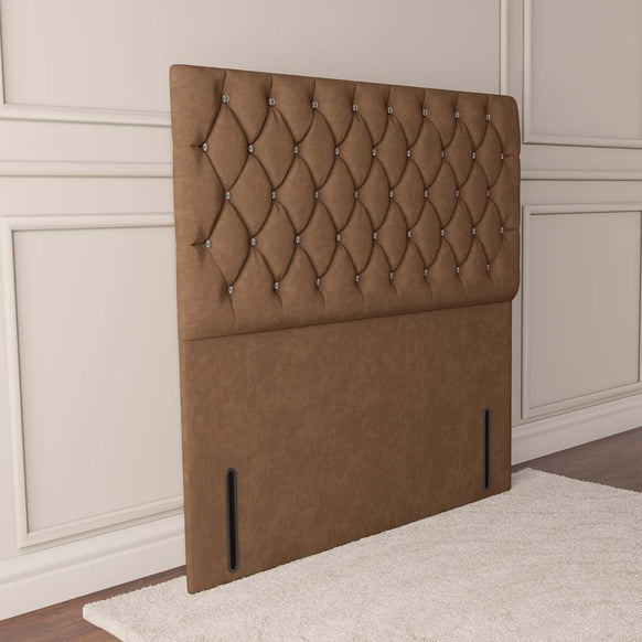 Moscow Floor Standing Headboard - Mink Naples