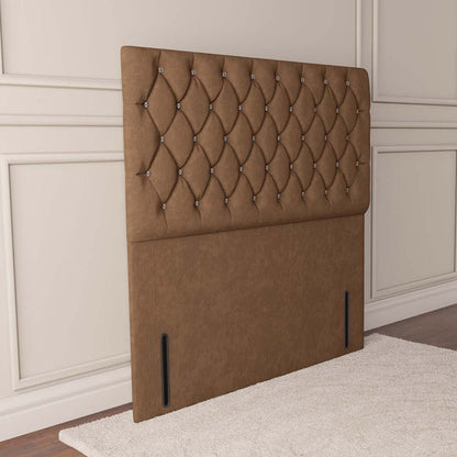Moscow Floor Standing Headboard - Mink Naples