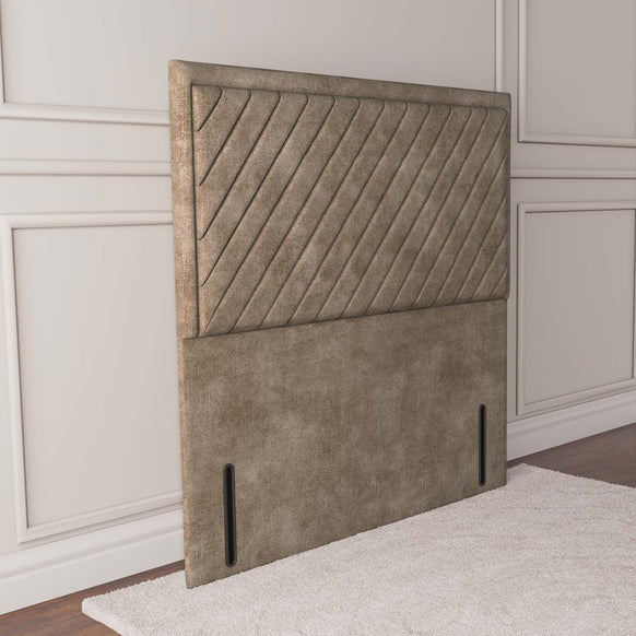 Oxford Floor Standing Headboard - Mink Coniston