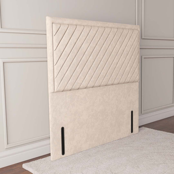 Oxford Floor Standing Headboard - Cream Naples