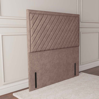 Oxford Floor Standing Headboard - Mauve Naples