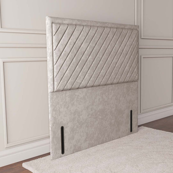 Oxford Floor Standing Headboard - Seal Grey Naples