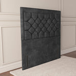 Panama Floor Standing Headboard - Charcoal Coniston