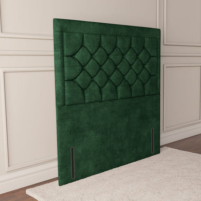 Panama Floor Standing Headboard - Emerald Coniston