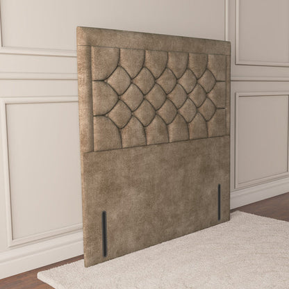 Panama Floor Standing Headboard - Mink Coniston