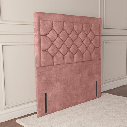 Panama Floor Standing Headboard - Pink Coniston