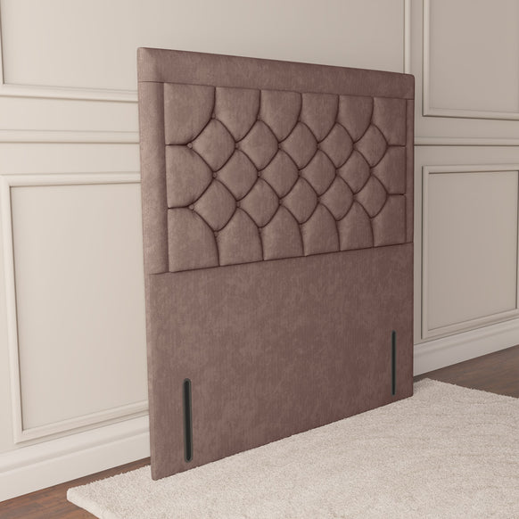 Panama Floor Standing Headboard - Mauve Naples