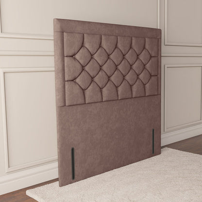 Panama Floor Standing Headboard - Mauve Naples