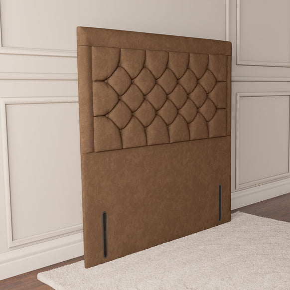 Panama Floor Standing Headboard - Mink Naples