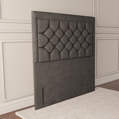 Panama Floor Standing Headboard - Slate Grey Naples
