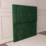 Prague Floor Standing Headboard - Emerald Coniston