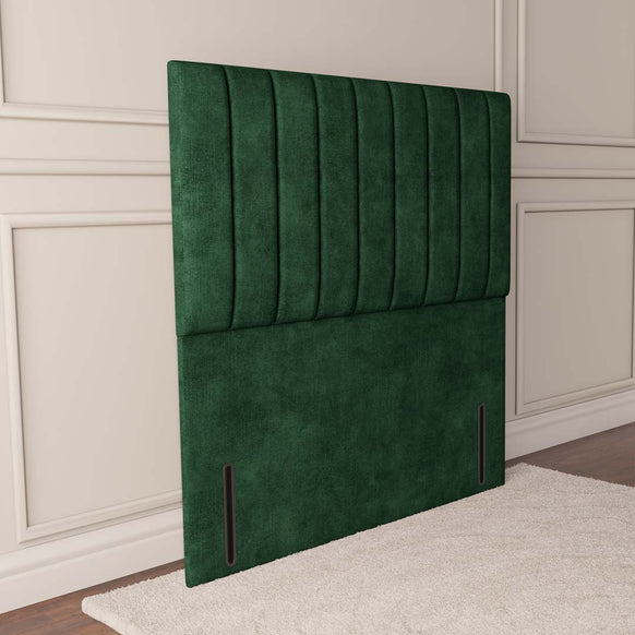 Prague Floor Standing Headboard - Emerald Coniston