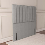 Prague Floor Standing Headboard - Silver Linoso