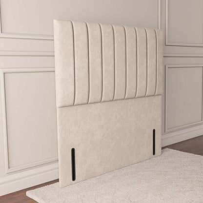 Prague Floor Standing Headboard - Cream Naples